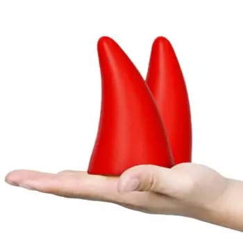 1 пара 3D Рог дьявола украшение на крышу автомобиля стерео бампер капот стикер s Автомобильная Наклейка На Шлем Наклейка на украшение на Хэллоуин Бык Рог