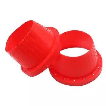 1 пара 6,5-дюймовых силиконовых автомобильных дверных аудиодинамиков, защитная накладка от ржавчины, водонепроницаемая крышка, протектор, автомобильные аксессуары для интерьера