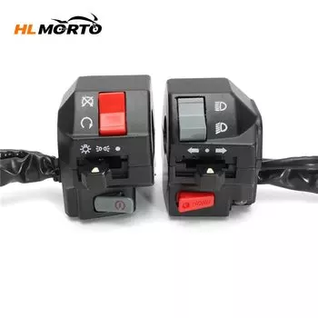 1 пара 7/8 "переключатель управления рулем, звуковой сигнал поворота фар, пусковой переключатель для Yamaha XV250 Virago FZR RZ TZR RD TZR125 SRZ150 MTR150