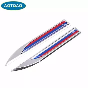 1 пара, автомобильные 3D эмблемы с российским флагом, значок, наклейки для JEEP, BMW, Dodge, Chrysler