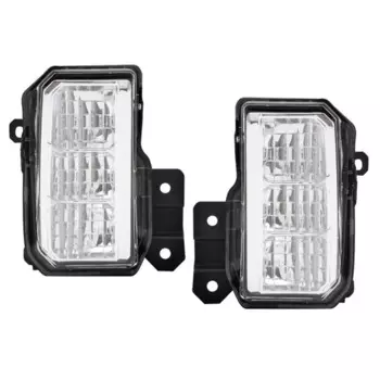 1 пара, Автомобильные дневные фонари, противотуманные фонари для Subaru Forester SK 2019 2020 2021, Автомобильные дневные ходовые огни, лампа-бампер