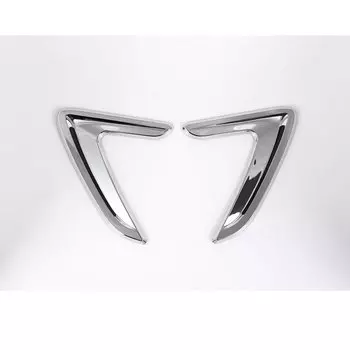 1 пара автомобильных боковых накладок на вентиляционное отверстие, наклейка на крыло для BMW 3 серии F30 2013-2018, автомобильные накладки на вентиляционное отверстие, наклейка s ABS