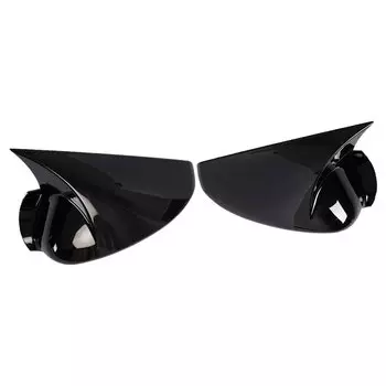 1 пара, боковая флейта для Acura ILX 2013-2016, 2017, 2018, 2019, 2020, 2021, глянцевый черный АБС