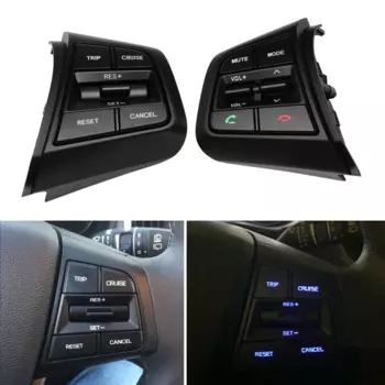 1 пара боковых кнопок круиз-контроля на руле для Hyundai Creta IX25 1.6L 96710-C9000 96710C9000