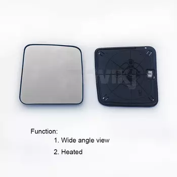 1 пара боковых зеркал заднего вида, синие стеклянные линзы для Suzuki Jimny 2007-2021, широкоугольные антибликовые боковые зеркала для автомобиля