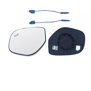 1 пара боковых зеркал заднего вида, синие стеклянные линзы с слепой прожектором для Mitsubishi Outlander 2016-2020, антибликовые BSA BSD