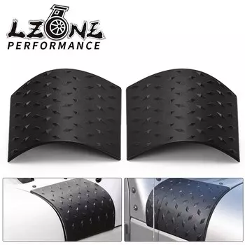 1 Пара Черных АБС-пластиков, Бампер На Капот Автомобиля, Внешняя Крышка Двигателя Для Jeep Wrangler JK Rubicon Sahara