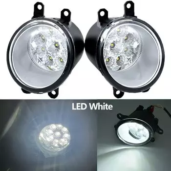 1 пара для Toyota Land Cruiser Prado J150 2009 2010 2011 2012 2013 автомобильные светодиодные противотуманные фары 30 Вт передний бампер противотуманные фары 12 В