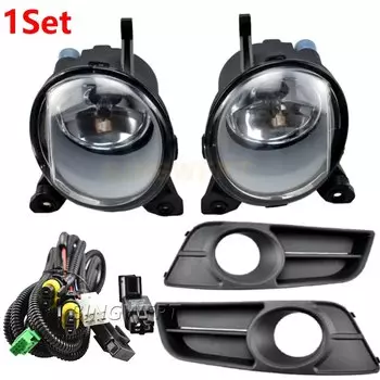 1 пара галогенных фар s решетки комплект крышек противотуманных фар s для Corolla 2004 2005 2006 противотумансветильник фары в сборе только для европейской версии