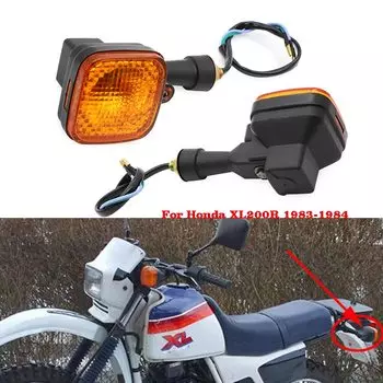 1 пара Intermitentes 12 В 23 Вт Moto задний указатель поворота, индикатор света для Honda Honda XL200R XL 200 R 1983 1984