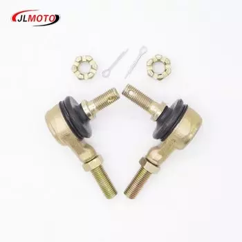 1 пара комплектов наконечников рулевой тяги M10-M10, шаровой шарнир, подходит для китайского квадроцикла 50cc 110cc 150cc 200cc 250cc 300cc Go Karting Quads, детали велосипеда