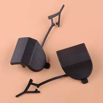 1 пара левого и правого заднего бампера буксировочный крюк глаза крышка Кепки подходит для Porsche Cayenne 2015 2016 2017