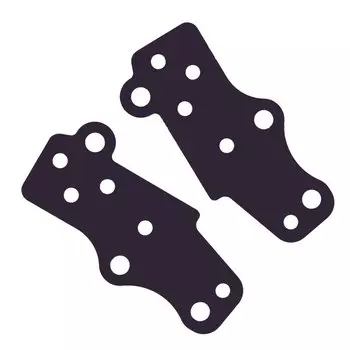 1 пара левых и правых электромагнитных клапанов регулировки ГРМ двигателя, прокладка VVT, подходит для Infiniti Nissan 23796-EA20A 23796-EA20B 23796-EA21A