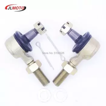 1 пара M12 LH & RH рулевой наконечник рулевой тяги с ручной резьбой Подходит для Kawasaki KFX450R Suzuki R450 Yamaha Raptor YFZ450R YFM700 660 SF 500x6