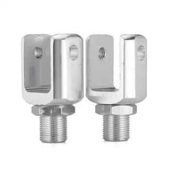 1 пара медных колец диаметр 10 мм 12 мм аксессуары для мотоциклов Воздушный амортизатор Задний Сменный адаптер U-образная головка вилки D10