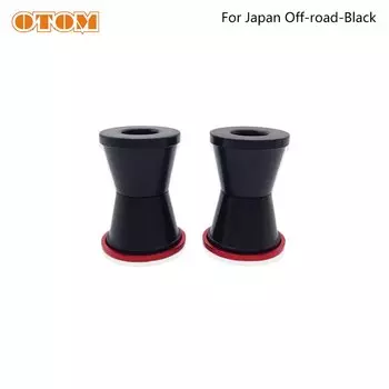 1 пара мотоциклетных аксессуаров, втулки для крепления руля, ручка, стойка, зажим, направление, колонка, буферная втулка, конус, универсальный грязеотталкивающий