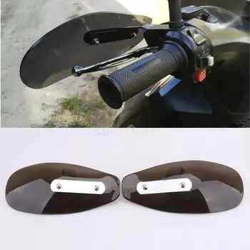 1 пара мотоциклетных ручек для холодного лобового стекла защита для рук защита от ветра для Harley Touring Honda на заказ