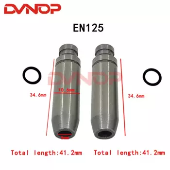 1 пара направляющих трубок клапана для мотоцикла Scoote GY650 GY6125 GY6 GS125 CG125 150 200 EN125 WY125 XL125 XR125 CBF150 ZY125 CA250