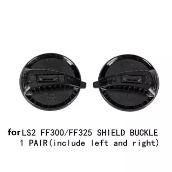 1 пара откидных шлемов, базовый держатель, запасные части для LS2 FF300 FF325, держатель ветрового стекла, базовые козырьки, детали
