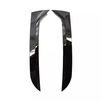 1 пара, пластиковые наклейки на заднее стекло автомобиля, для VW Tiguan MK1 2007 2008 2009 2010 2011 2012-2016