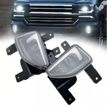 1 пара противотуманных фар (левый + правый) для Chevy Silverado 1500 2016-2018 гг.