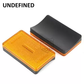 1 пара Прямоугольный Отражатель для ножек вилки мотоцикла предупреждение о безопасности для BMW R1200GS F650CS F700 F800 S1000XR неопределенный