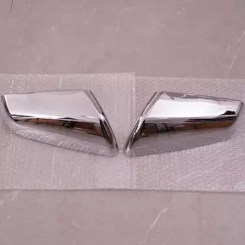 1 пара римливых чехлов для зеркала заднего вида, клипса для Chevy Equinox GMC Terrain 2018-2024, версия США, хромированные листы бокового зеркала заднего вида