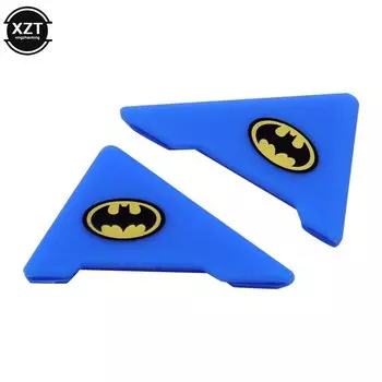 1 пара силиконовых угловых чехлов для дверей автомобиля, бампер, защита от царапин, защита от царапин, защита от столкновений, инструмент для ухода за автомобилем, Стайлинг автомобиля