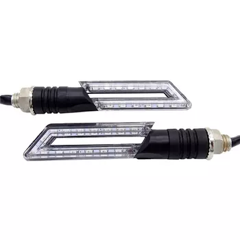 1 пара, СВЕТОДИОДНЫЕ указатели поворота для мотоциклов KAWASAKI Honda Z750 Z800 Z1000