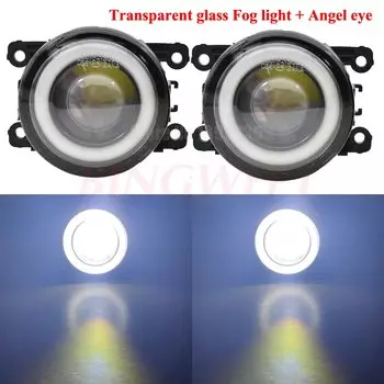 1 пара светодиодных противотуманных фар «ангельские глазки» дневных ходовых огней для Suzuki Grand Vitara Jimny JB64 JB74 2018 2019 2020 JB43 Jimny 1998-2017