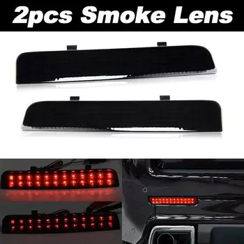 1 пара светодиодных задних левых и правых красных отражателей бампера, подходящих для Land Rover Range Rover L322 Freelander LR2 OEM # LR 006349 LR 006348