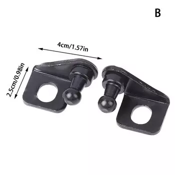 1 пара универсальные автомобильные шариковые газовые амортизирующие стойки Кронштейн для газовых пружин стойки подъемник амортизатор