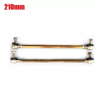 1 пара в комплекте 90 мм-290 мм M10 рулевой вал Наконечник поперечной рулевой тяги с Наконечник поперечной рулевой тяги шаровой шарнир для 4-колесный скейтборд Go Kart картинг Модификации ATV 50cc-250cc