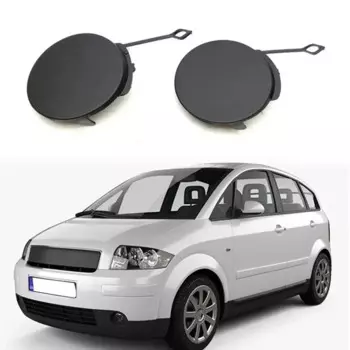 1 пара, задний бампер для Audi A2 2000 2001 2002 2003 2004 8Z0898406 3FZ