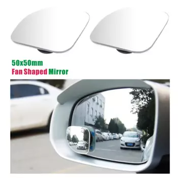 1 пара, зеркало для слепых зон для автомобильного зеркала заднего вида, Безрамное, ударопрочное, 2-стороннее фиксированное или вращение на 360 градусов