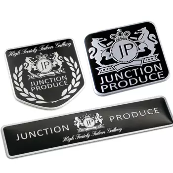 1 шт., 3D алюминиевая эмблема для автомобиля