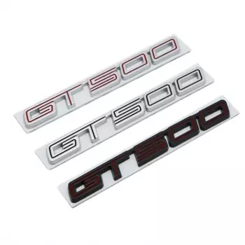 1 шт. 3D металлические наклейки с буквами GT500 и наклейки для GT 500 эмблема кузова багажника автомобиля значок наклейки аксессуары