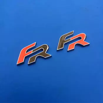 1 шт. металлическая 3D наклейка на автомобиль FR эмблема значок для Seat Leon FR + Cupra Ibiza Altea Exeo формула аксессуары для гоночных автомобилей Стайлинг автомобиля