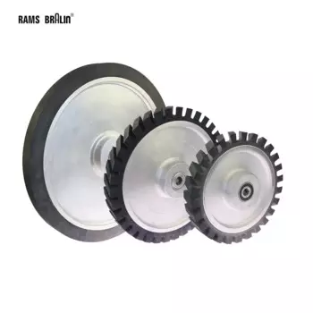 Каучуковое контактное колесо RAMS BRALIN для шлифовального станка 150-350*25 мм