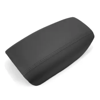 Крышка автомобильного подлокотника, черная/серая/бежевая, Кожаная Крышка центральной консоли для Volvo S80 1999-2006, крышка автомобильного подлокотника из АБС-пластика, 1 шт