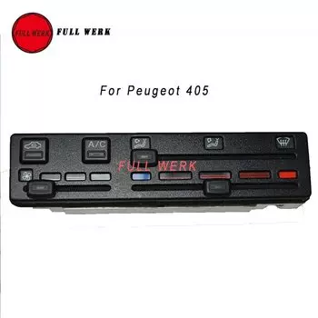 1 ПК 09092003 N автомобильный обогреватель переменного тока, панель управления кондиционером, ручка переключателя климат-контроллера для Peugeot 405, аксессуары в старом стиле