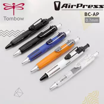 1 японская шариковая ручка TOMBOW, масляная шариковая ручка с воздушным давлением 0,7 мм, гладкие письменные принадлежности для офиса и школы