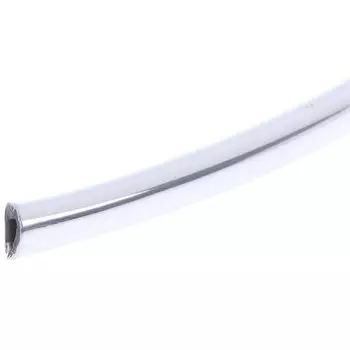 1 рулон, 6 м, молдинговая лента для автомобильных дверей, хромированная лента для кромки кузова автомобиля, молдинговая лента