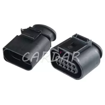 1 компл. 10 контактов 1J0973715 1J0973815 6X0973815 1,5 мм разъем для автомобильной фары Автомобильный Дверной замок гнездо для VW Audi