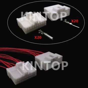 1 комплект, автомобильная розетка с 20-контактным разъемом MG610363 7123-1403 MG 610363