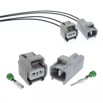 1 комплект, 2-контактный 6188-0108 6189-0199 90980-11051 автомобильная вилка, автомобильная розетка, коробка передач, фонарь заднего хода, автоматический разъем для Toyota