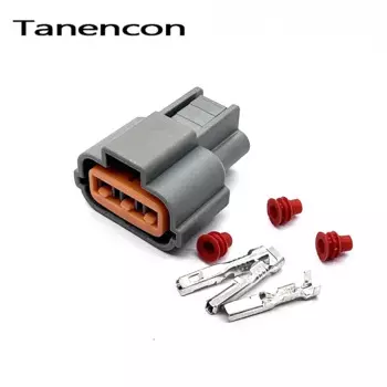 1 компл. PU465-03127 3-контактный автоматический разъем датчика штекер кабеля электрической проводки штекер катушки зажигания для Mitsubishi Outlander EVO 7,8,9