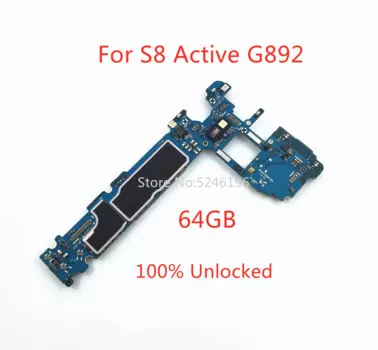 1 шт., 100% разблокированная материнская плата для Samsung Galaxy S8 Active G892A S8 Active G892U