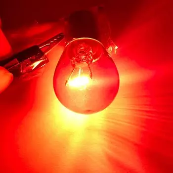 1 шт. 1156 1157 Автомобильные указатели поворота S25 BAU15S BA15S P21W Синяя автомобильная галогенная лампа Поворотный свет Поворотная лампа Красная лампа DC12V