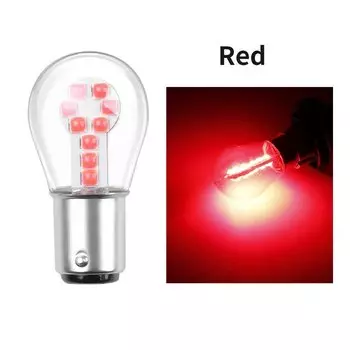 1 шт. 1156 BA15S P21W 1157 BAY15D P21/5W светодиодная лампа автомобильный стоп-сигнал 3030 чипов 18SMD автомобильный сигнальный светильник 12 В 24 В